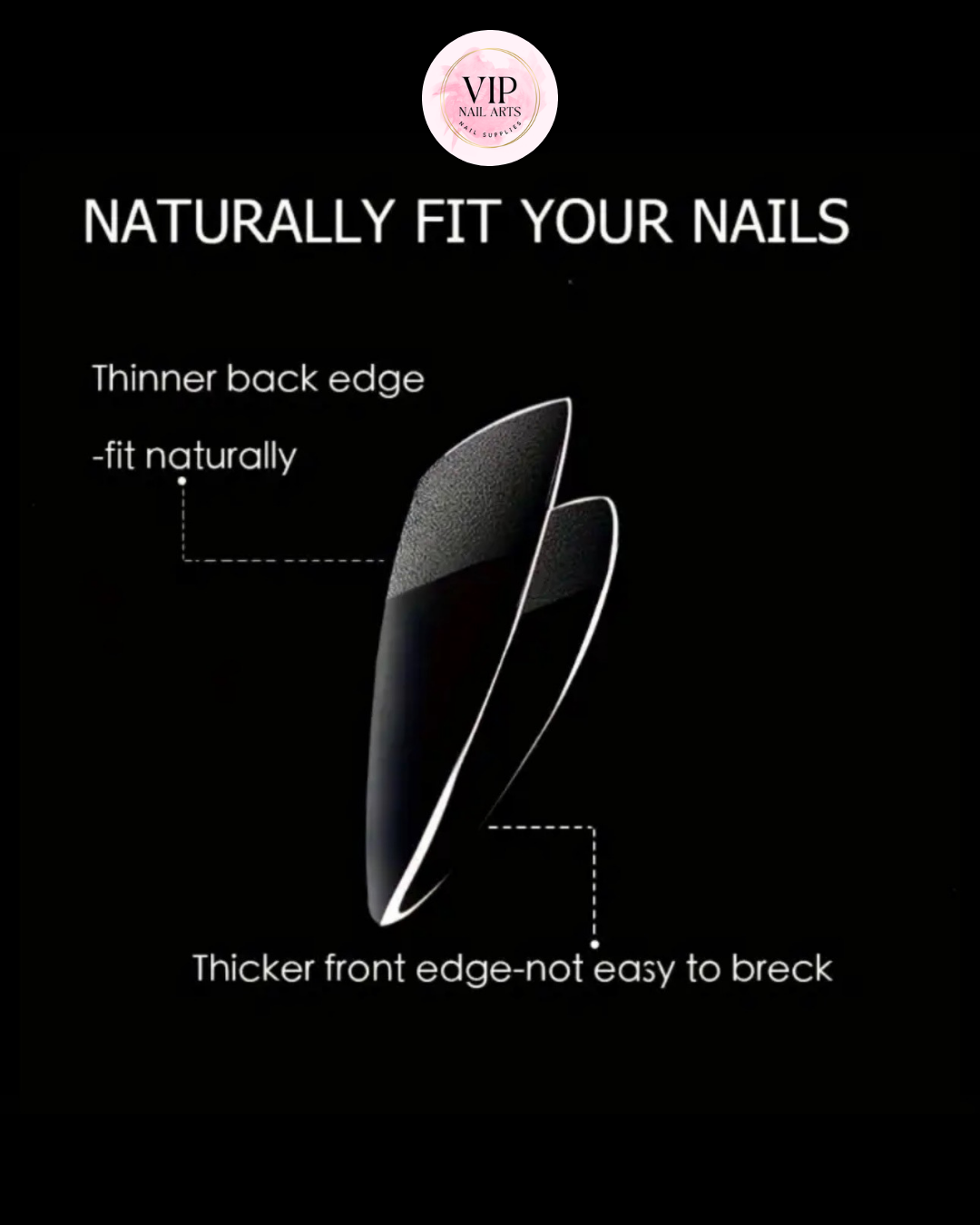 Professional Almond Nail Tips