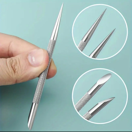 Metal Cuticle Pusher and Scraper