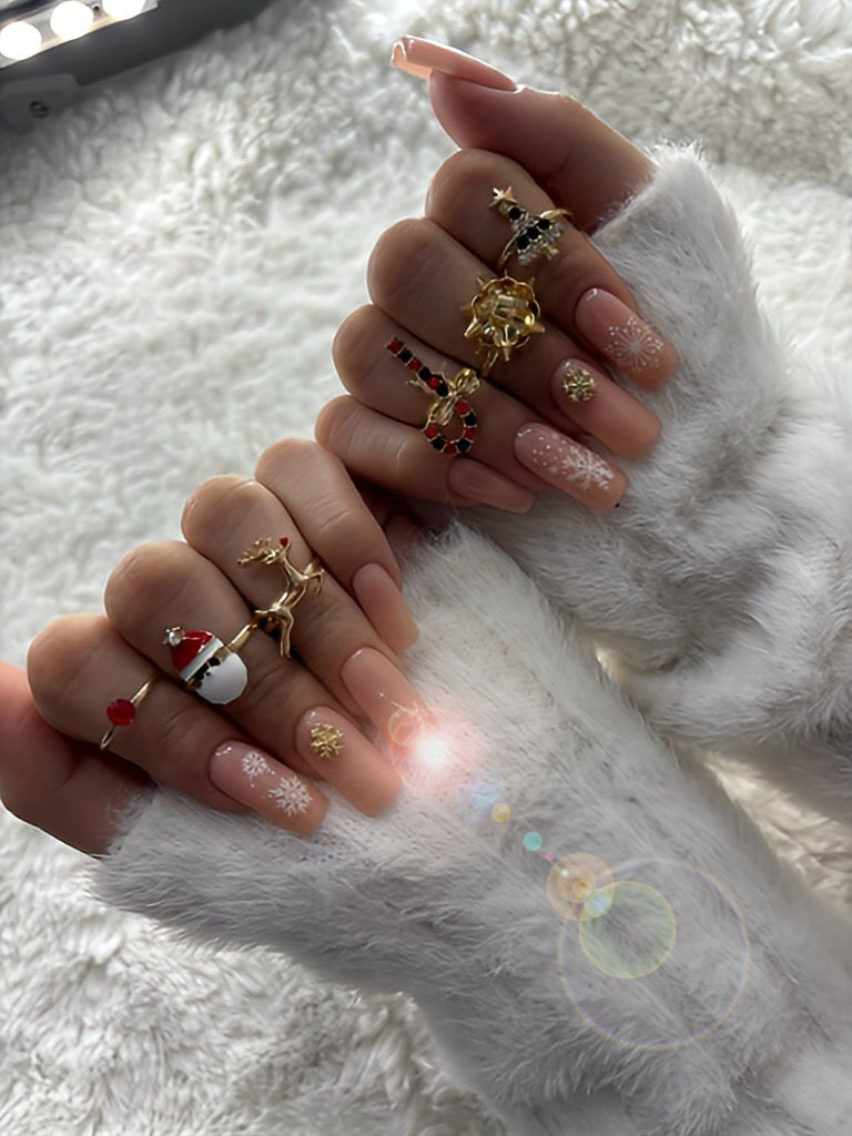 Cute Christmas Rings