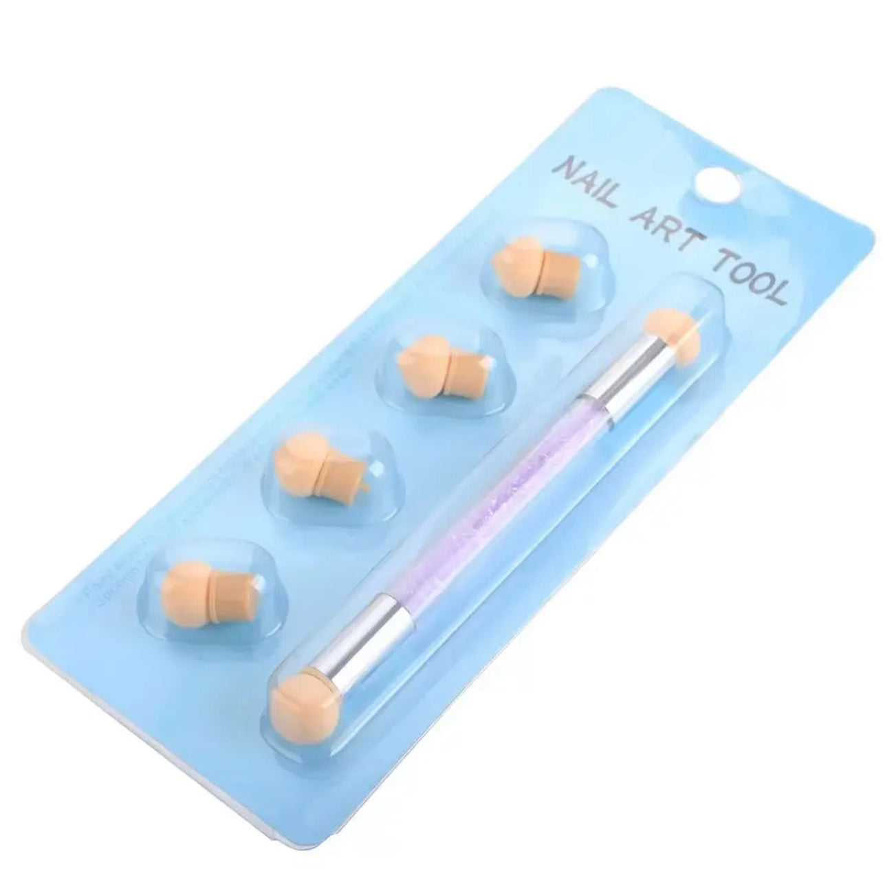 Double-Ended Nail Gradient Sponges Pen